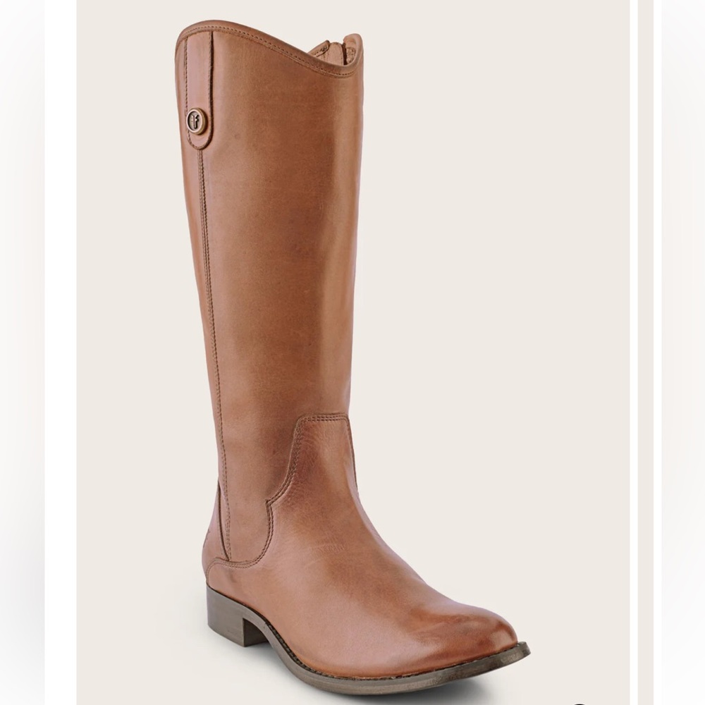 Like-new Frye Marissa Medallion knee-high leather boots